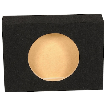 Hi-Tec 10 in. Single Sealed Shallow Speaker Box, Charcoal HI2572937